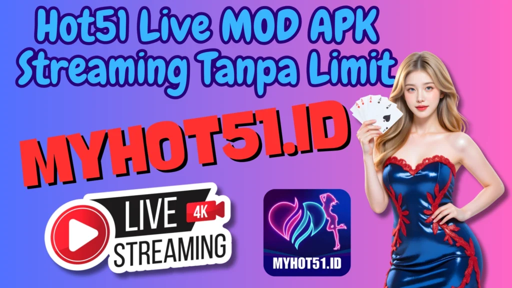 Hot51 MOD APK Terbaru Unlock All Hot51 Live 2025